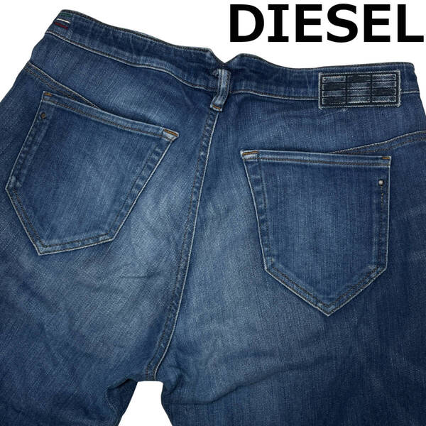 DIESEL ディーゼル CHINELLE W29 (約80cm W31相当) REGULAR SLIM TAPERED イタリア製 スリム テーパード デニム パンツ メンズ ジーンズ
