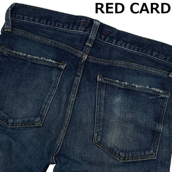 RED CARD TOKYO Rhythm Slim Tapered W29 (約80cm W31相当) 717863 レッドカード ストレッチ スリムテーパード デニムパンツ ジーンズ
