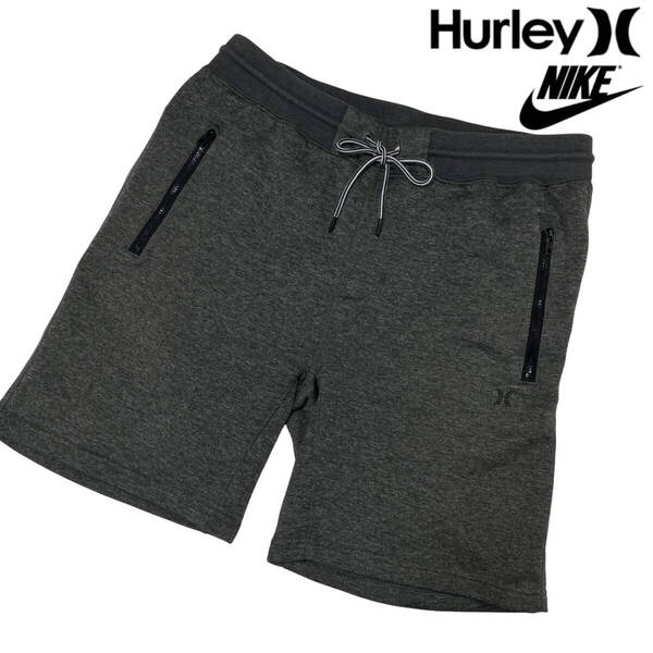 NIKE ×Hurley X 別注 ショートパンツ サイズM (約80~92cm) DRI-FIT ハーレーエックス スウエット ハーフパンツパンツ メンズ