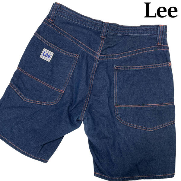 Lee リー LM0733 ショー ト ペインター デニムパンツ W30 (約79cm W31相当) ショートパンツ ジーンズ 日本製 ハーフパンツ