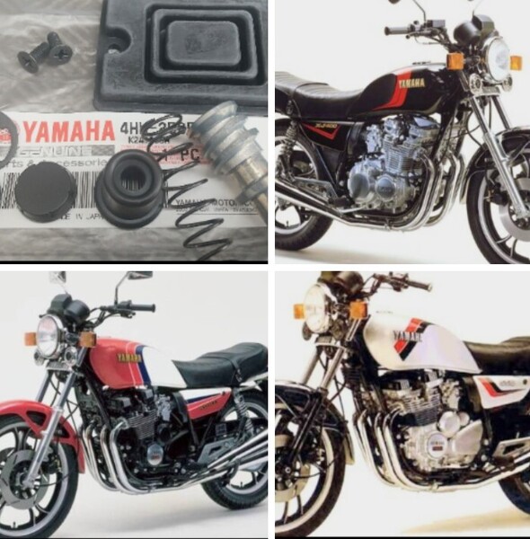 ■送料込み■XJ400 XJ400D XJ550 マスターシリンダー ピストン ダイアフラム セット YAMAHA純正 ハンドル ブレーキ