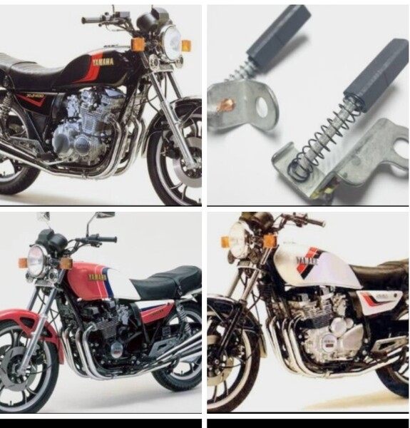 ■送料込み■XJ400D XJ400 XJ550 ダイナモ ブラシ ジェネレーター YAMAHA エンジン