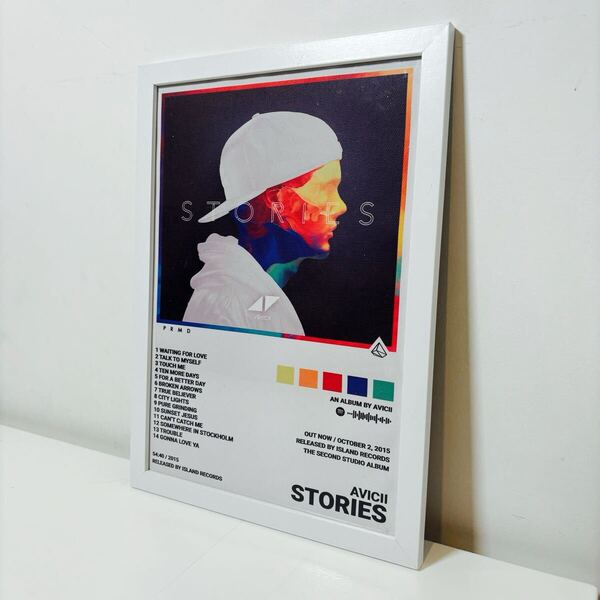 【白額付きポスター】アヴィーチー Avicii STORIES(新品)