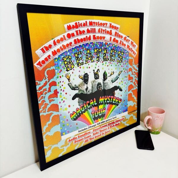 50×50cmポスター Beatles magical mystery tour