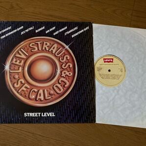 ビンテージ LEVI'S リーバイス 501XX デニム ジーンズ ビッグE 赤耳 66 ディスプレイ サイン 看板 ポスター STREET LEVEL レコード LP