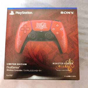 DualSense ワイヤレスコントローラー モンスターハンターワイルズ リミテッドエディション モンハン PS5 Sony