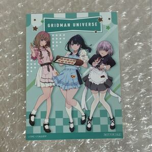 ノベルティ ブロマイド パティシエ 集合 グリッドマンヒロインズ TSUTAYA