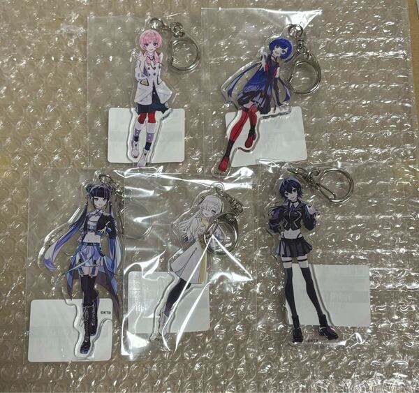 V.W.P POP UP SHOP アクリルキーホルダー 全5種 コンプリート