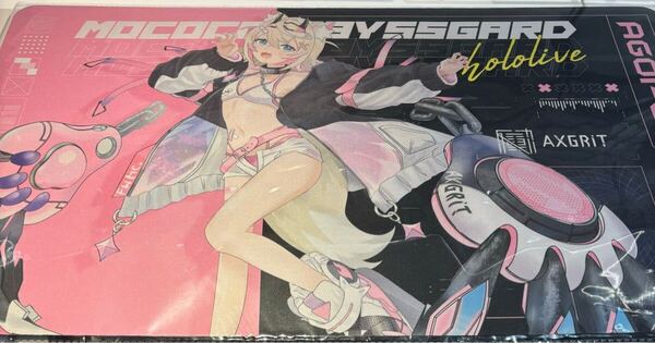 モココ・アビスガード ラバーマット デスクマット プレイマット ホロライブ TSUTAYA ツタヤ Advent hololive EN Mococo Abyssgard