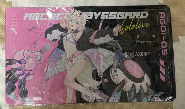 モココ・アビスガード ラバーマット デスクマット プレイマット ホロライブ TSUTAYA ツタヤ Advent hololive EN Mococo Abyssgard