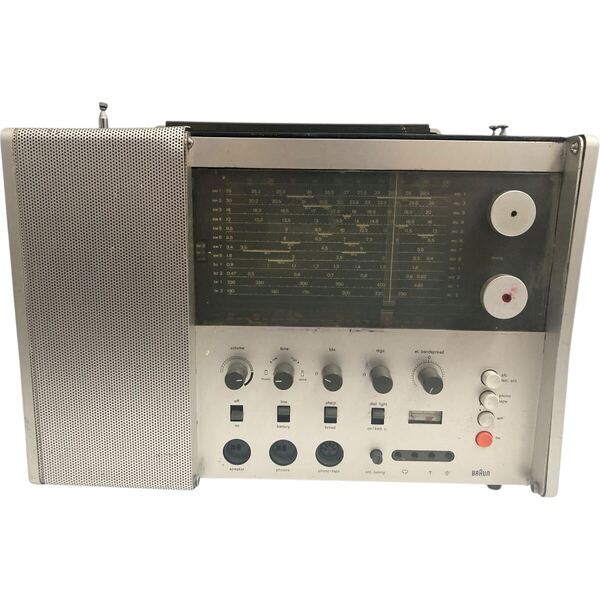 ★即決早いもの勝ち★ Braun T1000 ブラウン ラジオ Dieter Rams ディーター・ラムス ドイツ製 海外オーディオ 工業系 インダストリアル★
