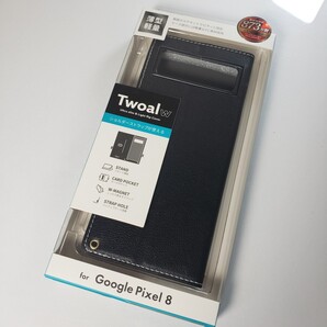 Google Pixel 8 手帳型ケース ブラック 1287