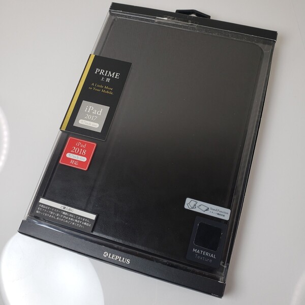 iPad 9.7インチ 2017年 2018年 PUレザーケース ブラック 053