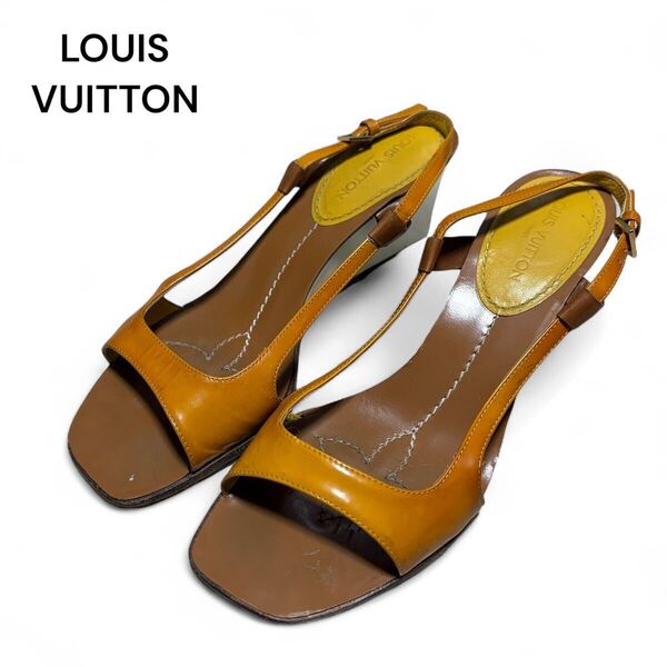 LOUIS VUITTON ルイヴィトン フラワー サンダル 37