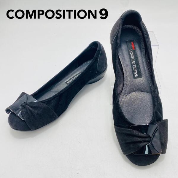 COMPOSITION9 コンポジション9 パンプス フラットシューズ プレート