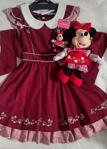 ミニー ベリーちゃん ぬいぐるみ ぬいぐるみストラップ シークレットハニー ワンピース 3点セット バラ売り不可