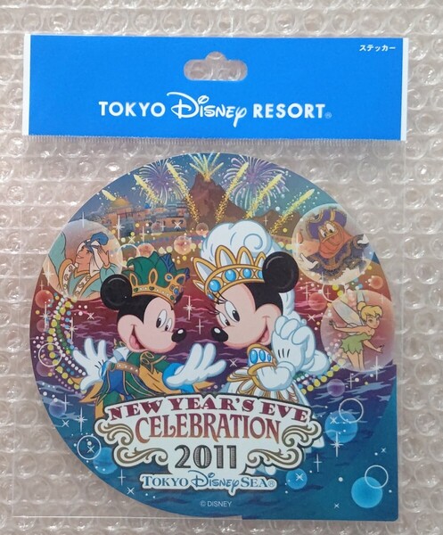 2011年 ディズニー カウントダウン ステッカー ミッキー ミニー 東京ディズニーリゾート TDR