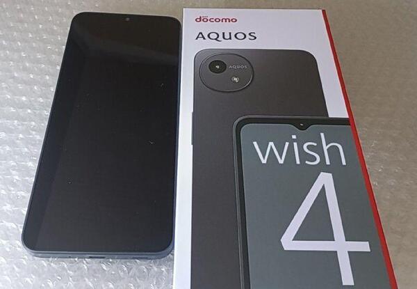 匿名配送 SIMフリー AQUOS wish4 SH-52E ブラック 黒 スマホ本体 Android アンドロイド アクオス シャープ