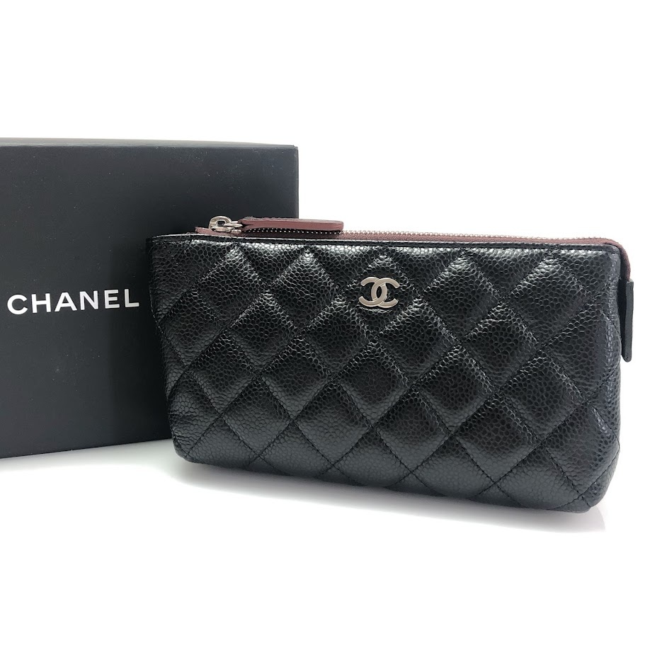 CHANEL カーフスキン スモール コスメティックケース 中古 2025年最新】Yahoo!オークション -シャネル キャビアスキン
