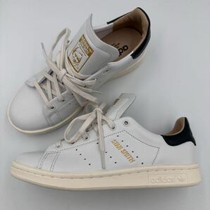 【極美品】adidas STAN SMITH LUX レザー ホワイト 22.5cm レディース 未使用級 スタンスミス アディダス