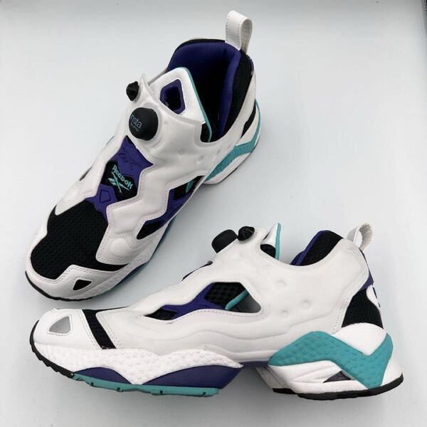 Reebok INSTAPUMP FURY 95 スニーカー 白 黒27.5cm リーボック スニーカー ポンプフューリー GX9431