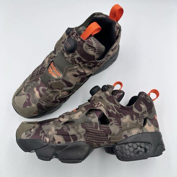 【極美品】REEBOK INSTAPUMP FURY OG CAMO 26.5cm インスタポンプフューリー カモフラ 迷彩 スニーカー DV6962