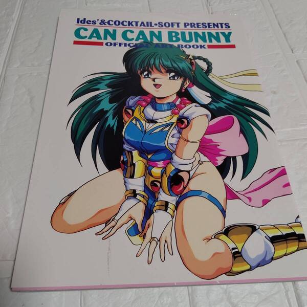 初版 きゃんきゃんバニー設定資料集 CAN CAN BUNNY OFFICIAL ART BOOK 出版社 コンパス 1993/12/01