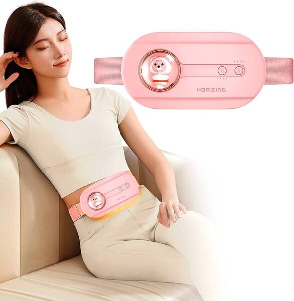 腰暖ベルト 腹部温熱ベルト 腰サポーター ホットベルト 4段階温度調節 電熱式