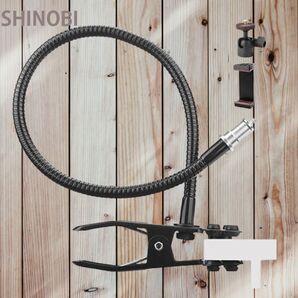 カメラマウント カメラアーム フレキシブル カメラクリップ マジックアーム デスクマウントスタンド 卓上スタンド カメラスタンド