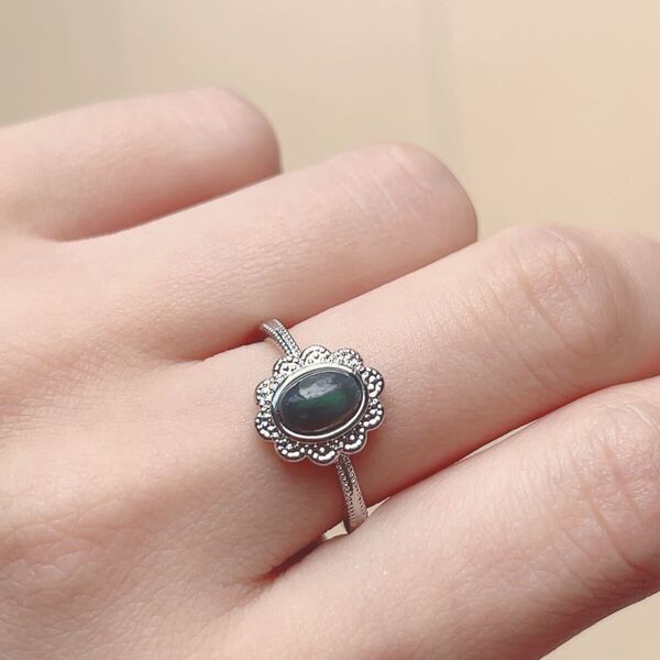 ◇オパール(Opal)◇フリーサイズ◇リング◇指輪◇パワーストーン◇天然石◇巾着袋付き◇プレゼントにも037R5248