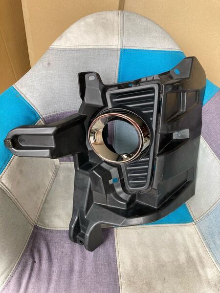 ヴェルファイア 後期 ダークメッキ ANH20W 25W GGH20W 25W 左 助手席側 フォグカバー 52128-58120 フォグランプカバー ダークメッキリング