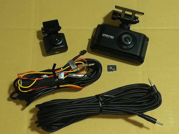 コムテック ドライブレコーダー ZDR 035 前後2カメラ STARVIS 200万画素 Full HD GPS HDR 駐車監視 ケーブル 運転支援 バージョン最新