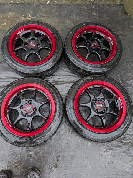 4H pcd100エンケイレーシング6jプラス38