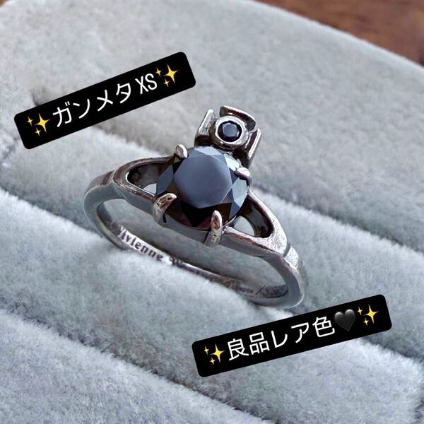 希少カラー/正規品 Vivienne Westeoodレイナリング黒