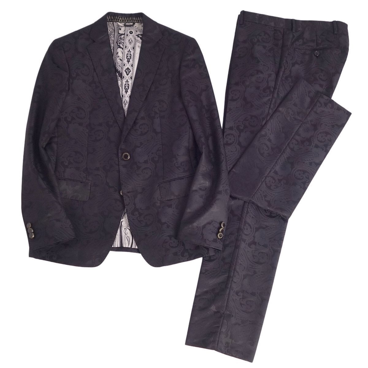ETRO - エトロ 美品 ペイズリー スーツ セットアップ ジャカード