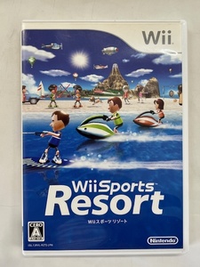 【丸-726】動作未確認 任天堂Wii用ソフト Wiiスポーツリゾート/(S)