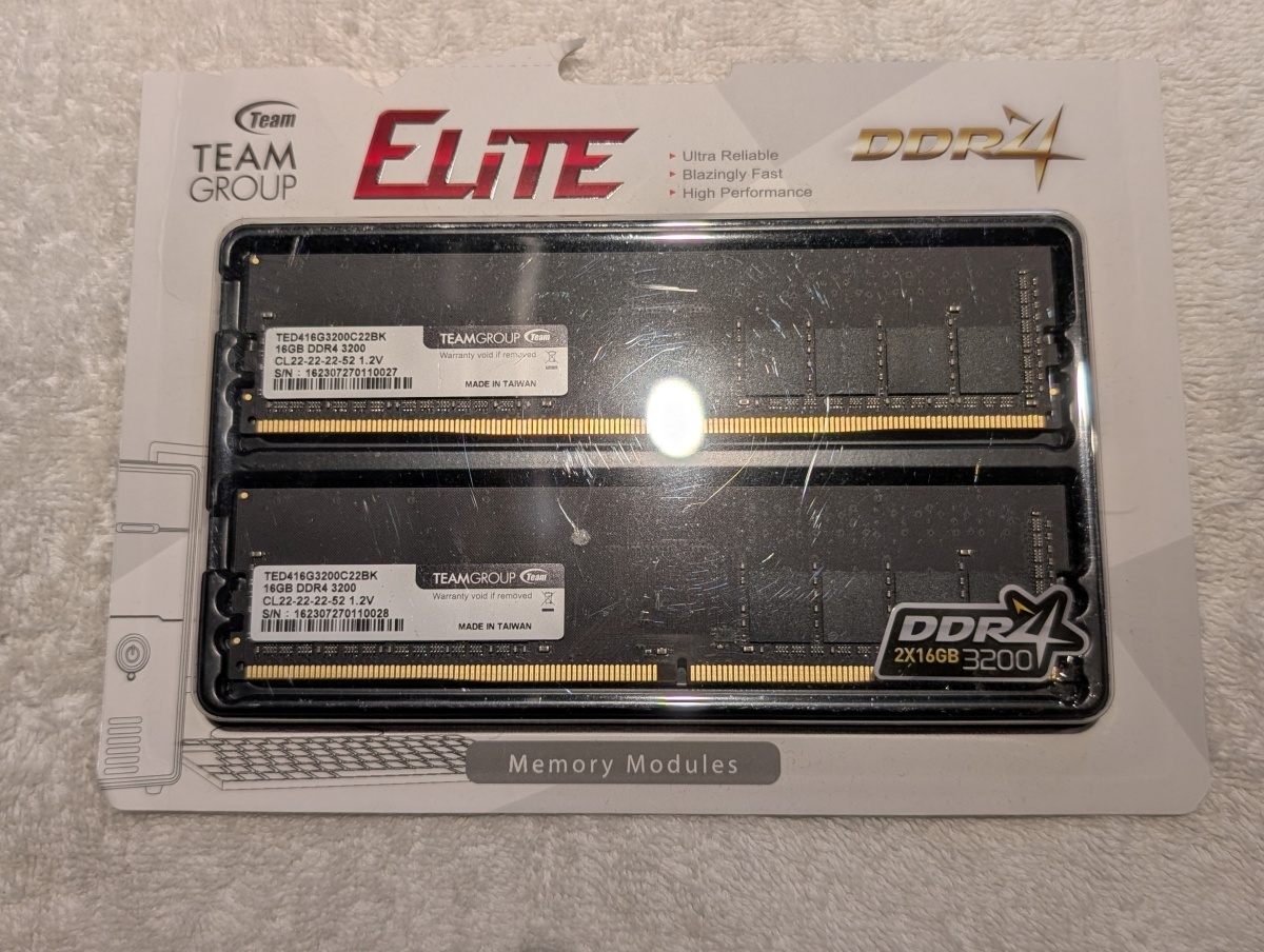 2025年最新】Yahoo!オークション -32gb ddr4 3200の中古品・新品