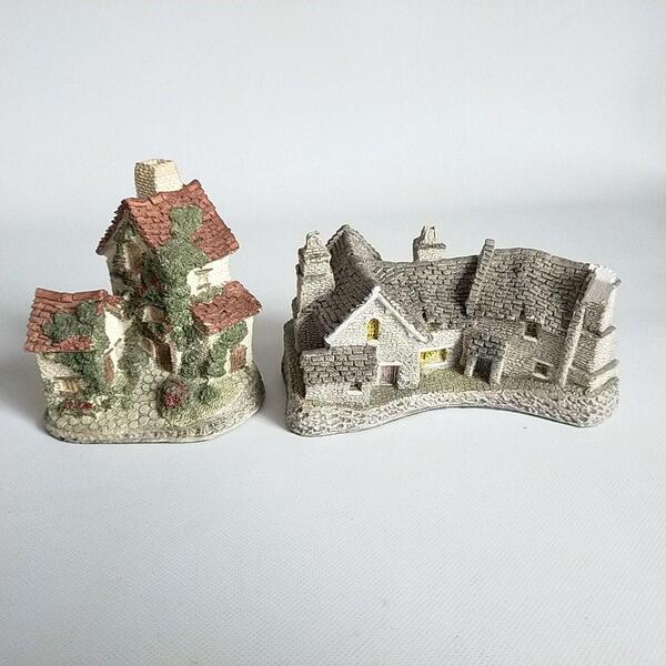 David Winter IVY COTTAGE,Cornish Cottage デビッド ウィンター 英国 イギリス ミニチュアハウス 置物 ヴィンテージ アンティーク