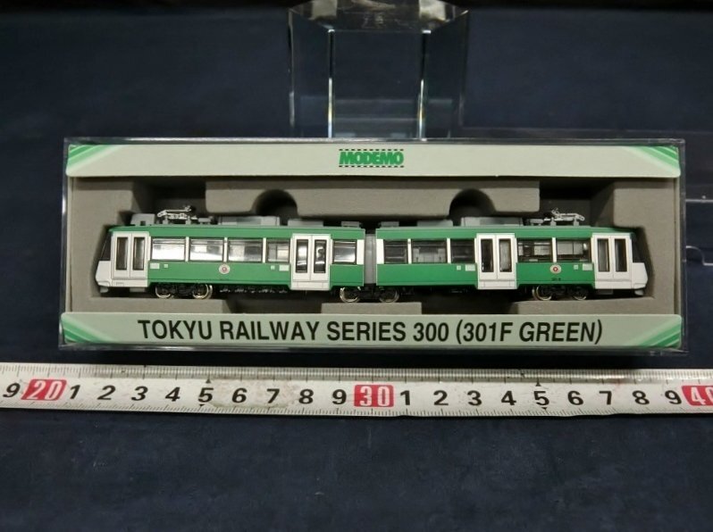 MODEMO】東急300系301Fグリーン、306Fイエロー2箱セット - メルカリ