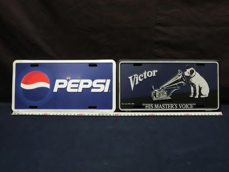 Yahoo!オークション -「victor」(看板) (広告、ノベルティグッズ
