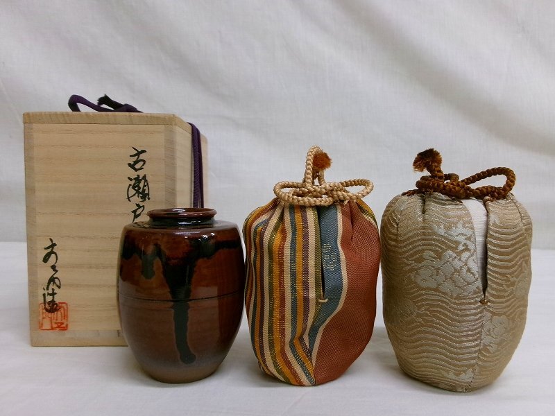 楽天市場】茶入れ 古瀬戸・肩衝 山口錠鉄作 : 抹茶・宇治茶