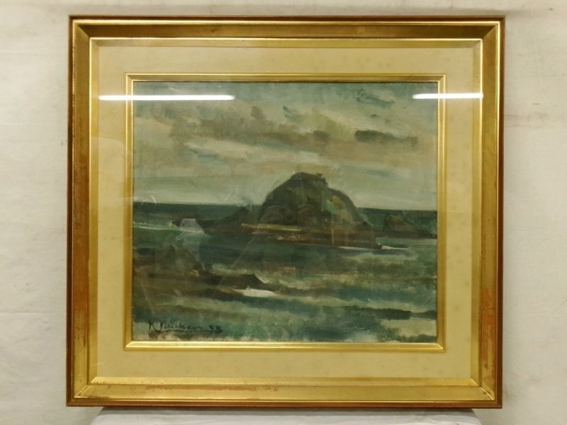 Yahoo!オークション -「小島」(油彩) (絵画)の落札相場・落札価格