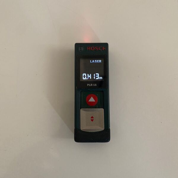 レーザー距離計 BOSCH ボッシュ 距離測定器 測定器 ボッシュPLR15 中古品
