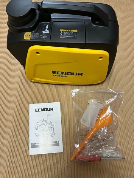 カセットボンベ式 EENOUR インバーター発電機 XYG950i-B キャンプ 災害 ポータブル電源