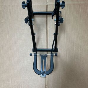自転車 折り畳み式ホイール振れ取り台