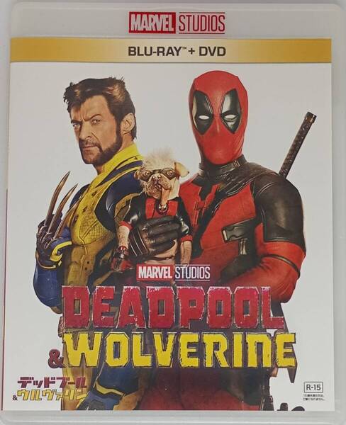即決★デッドプール&ウルヴァリン Blu-ray+純正ケースのみ★国内正規品 MARVEL MCU 映画