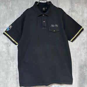カールカナイ Karl Kani ブラック ポロシャツ XXL