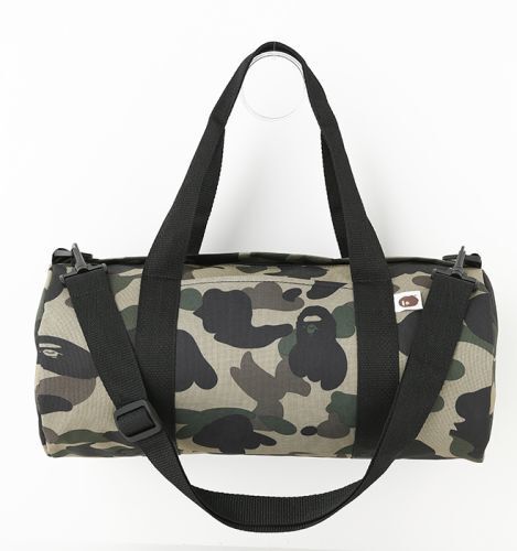 BAPE◆A BATHING APE/迷彩カモ◆ア ベイシング エイプ◆ドラムバッグ◆付録ノベルティ