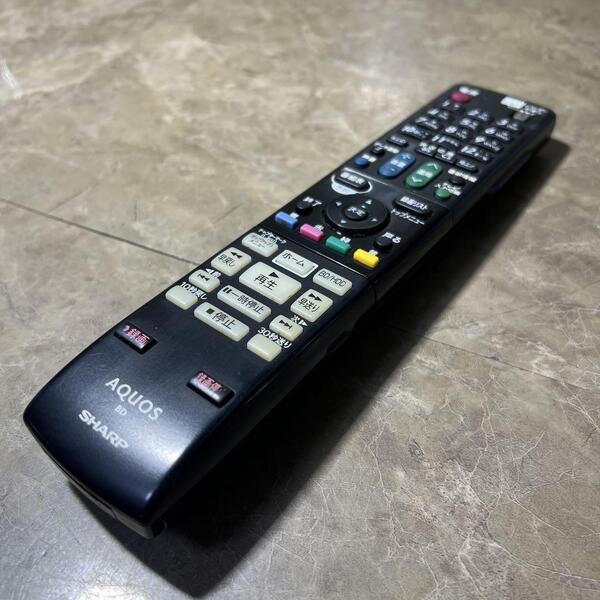 シャープ AQUOS BDリモコン GA810PA 対応BD-HDW43