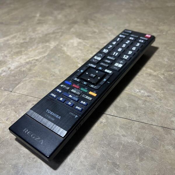 TOSHIBA 東芝 REGZA レグザ 純正 テレビリモコン CT-90348